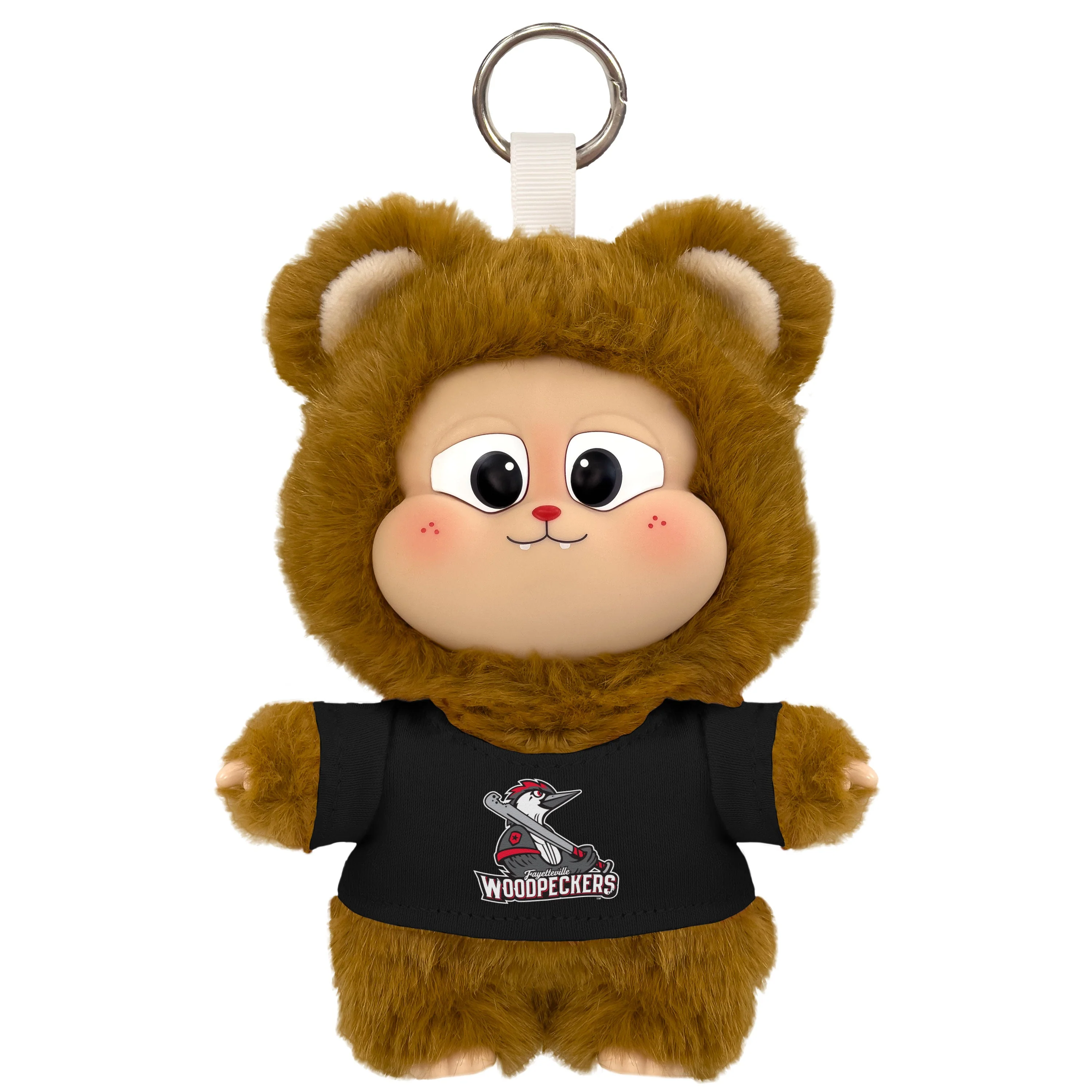 Fayetteville Woodpeckers Mascot Factory Bag Charm - Image 3
