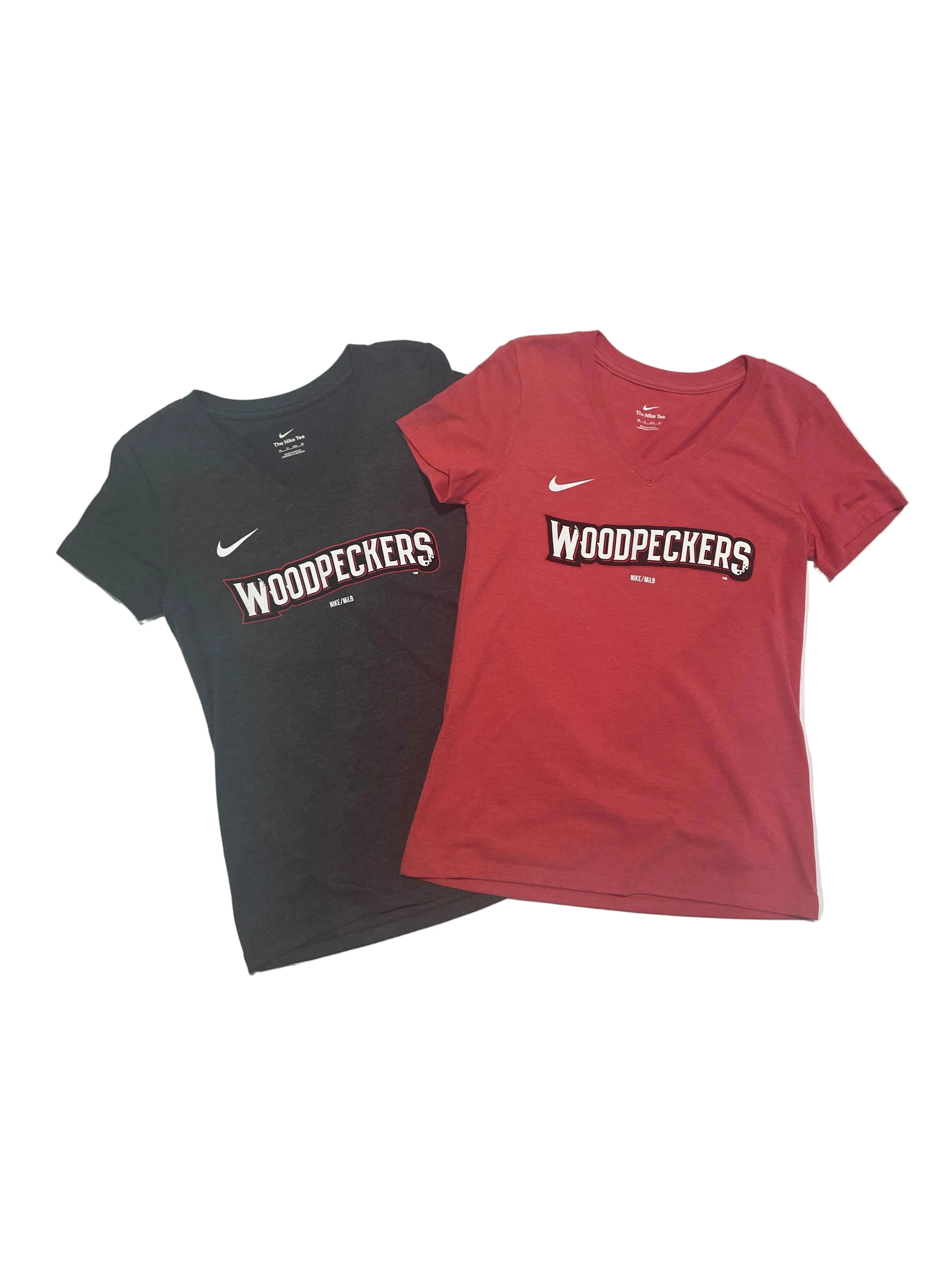 Fayetteville Woodpeckers Nike Women's Triblend V-neck T-shirt