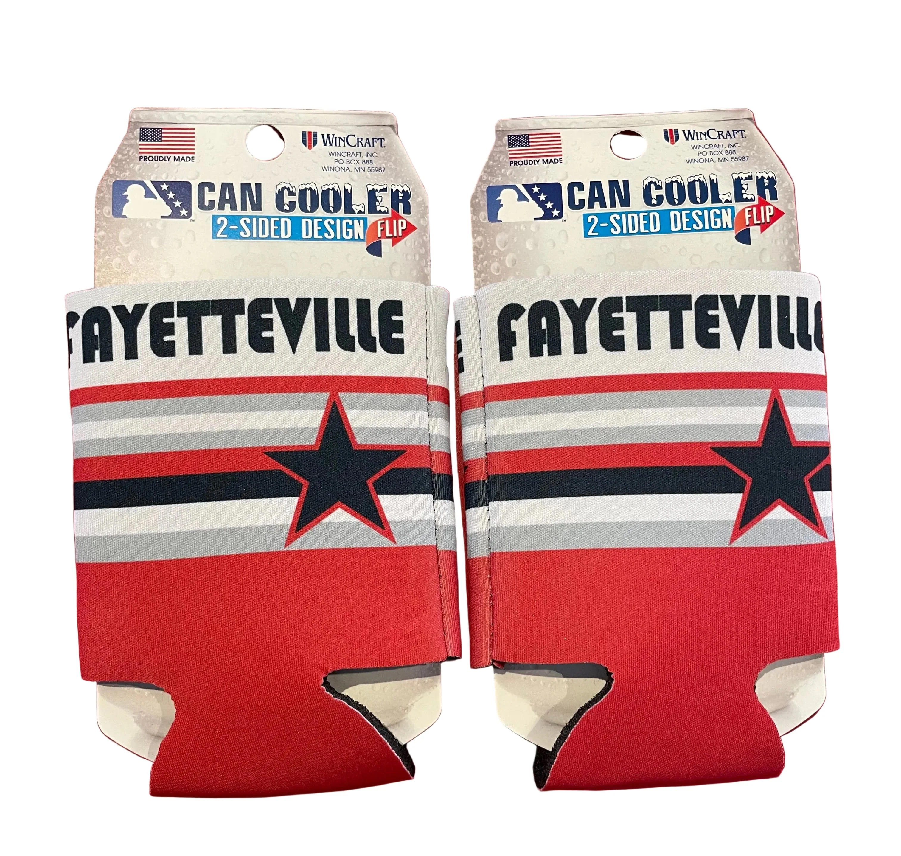 Fayetteville Woodpeckers Wincraft Sports 1970's 12oz Can Cooler