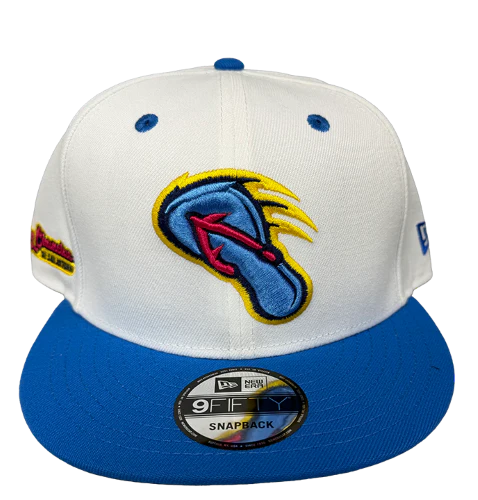 Flying Chancla White/SWB 950 Snapback Cap - Image 2