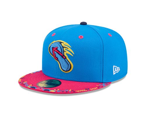 Flying Chanclas On-Field 59Fifty SW Blue/Pink Cap