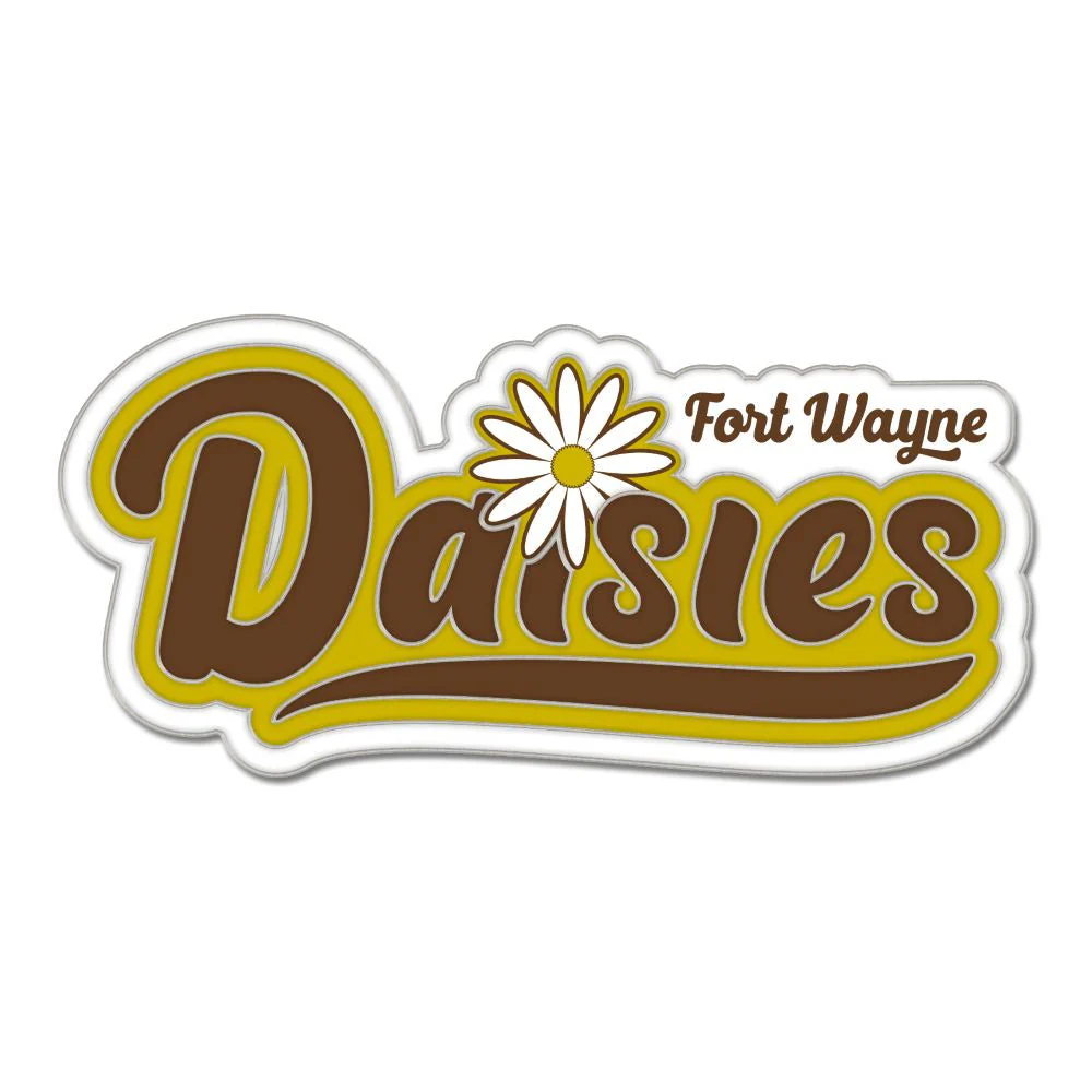 Fort Wayne Daisies Lapel Pin