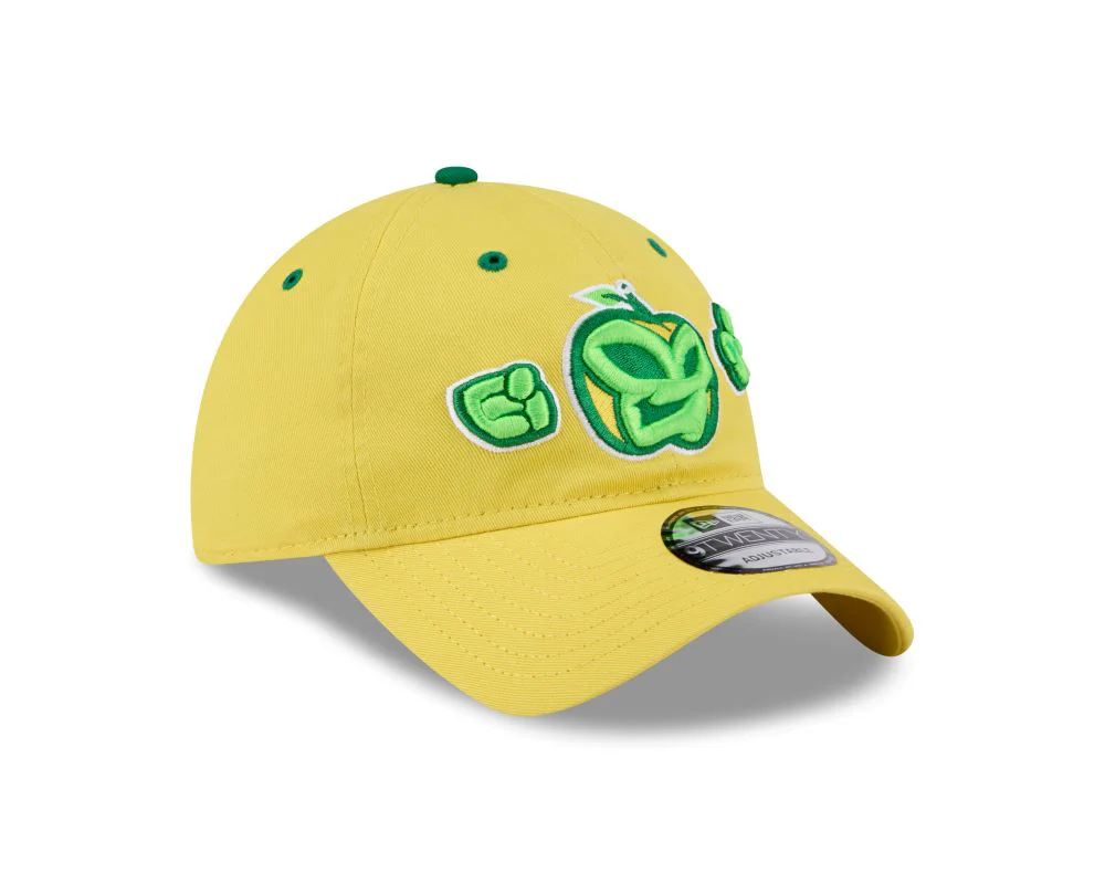 Fort Wayne Manzanas Luchadoras 2025 9TWENTY Yellow Cap - Image 3