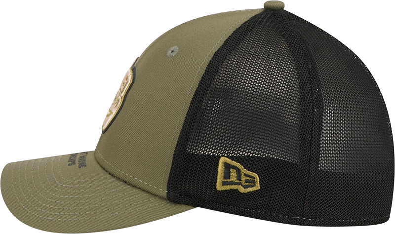Fort Wayne TinCaps 2026 Armed Forces Specialty 39THIRTYMC Green Black Mesh Cap - Image 4