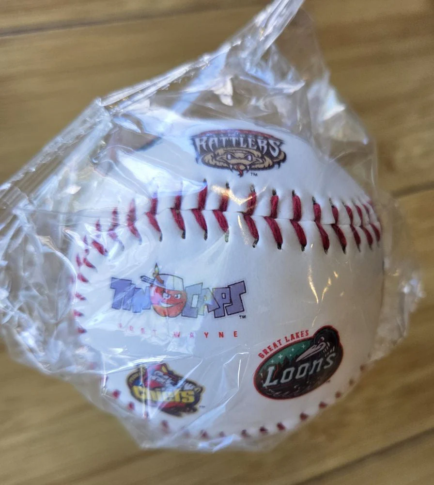 Fort Wayne TinCaps 2026 MW League Logo Ball