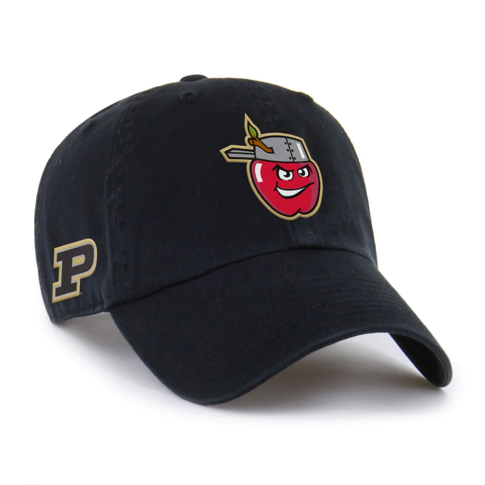 Fort Wayne TinCaps '47 Black Purdue Clean Up
