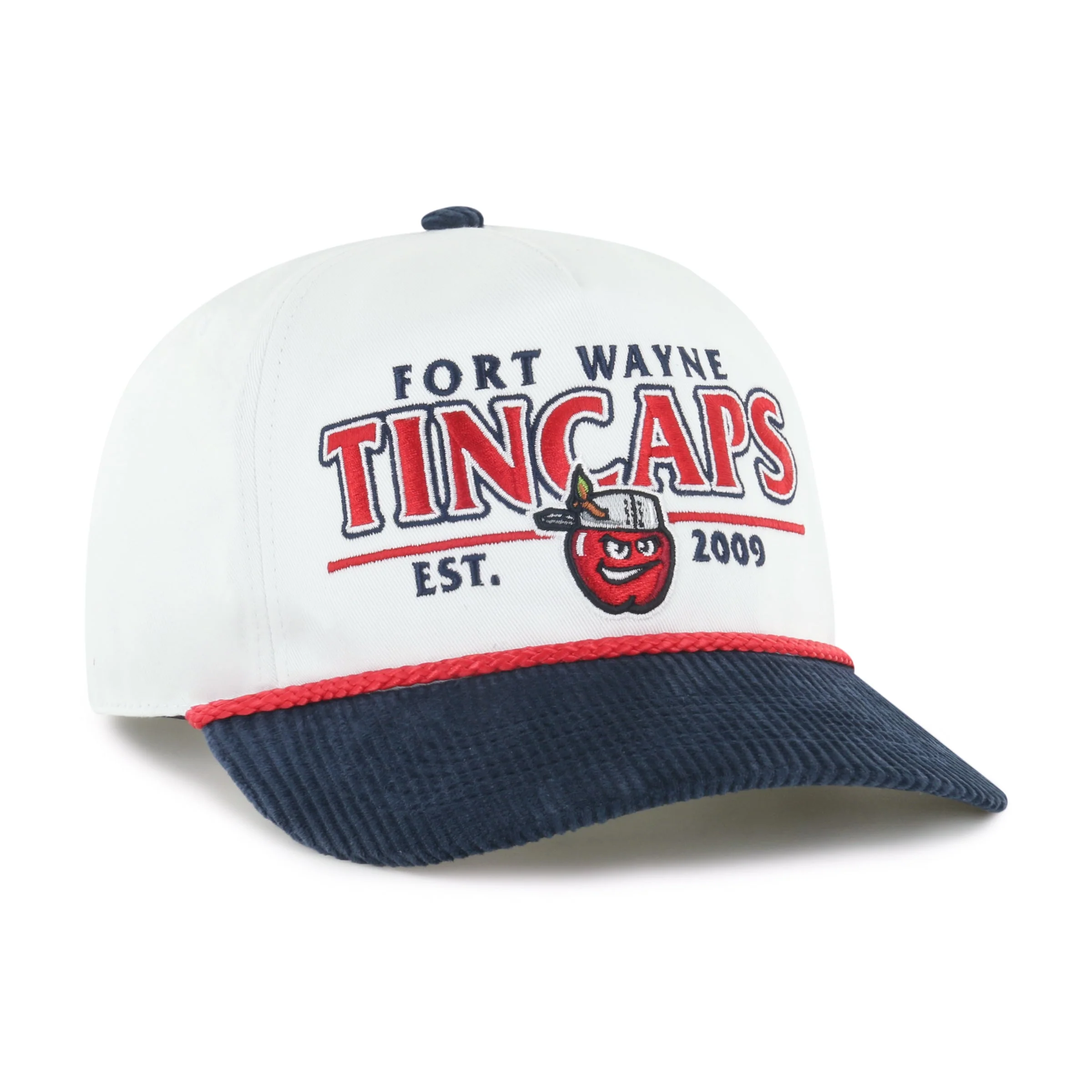 Fort Wayne TinCaps '47 White Rustic Rope Hitch - Image 2