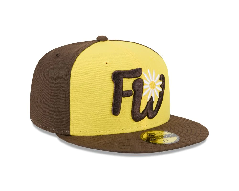 Fort Wayne Daisies 2025 On-Field: 59FIFTY Brown Cap - Image 2