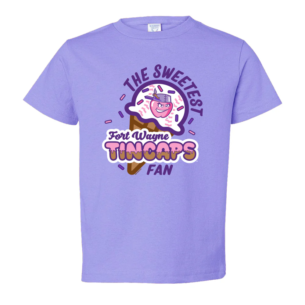 Fort Wayne TinCaps Datome Lavender Toddler Tee