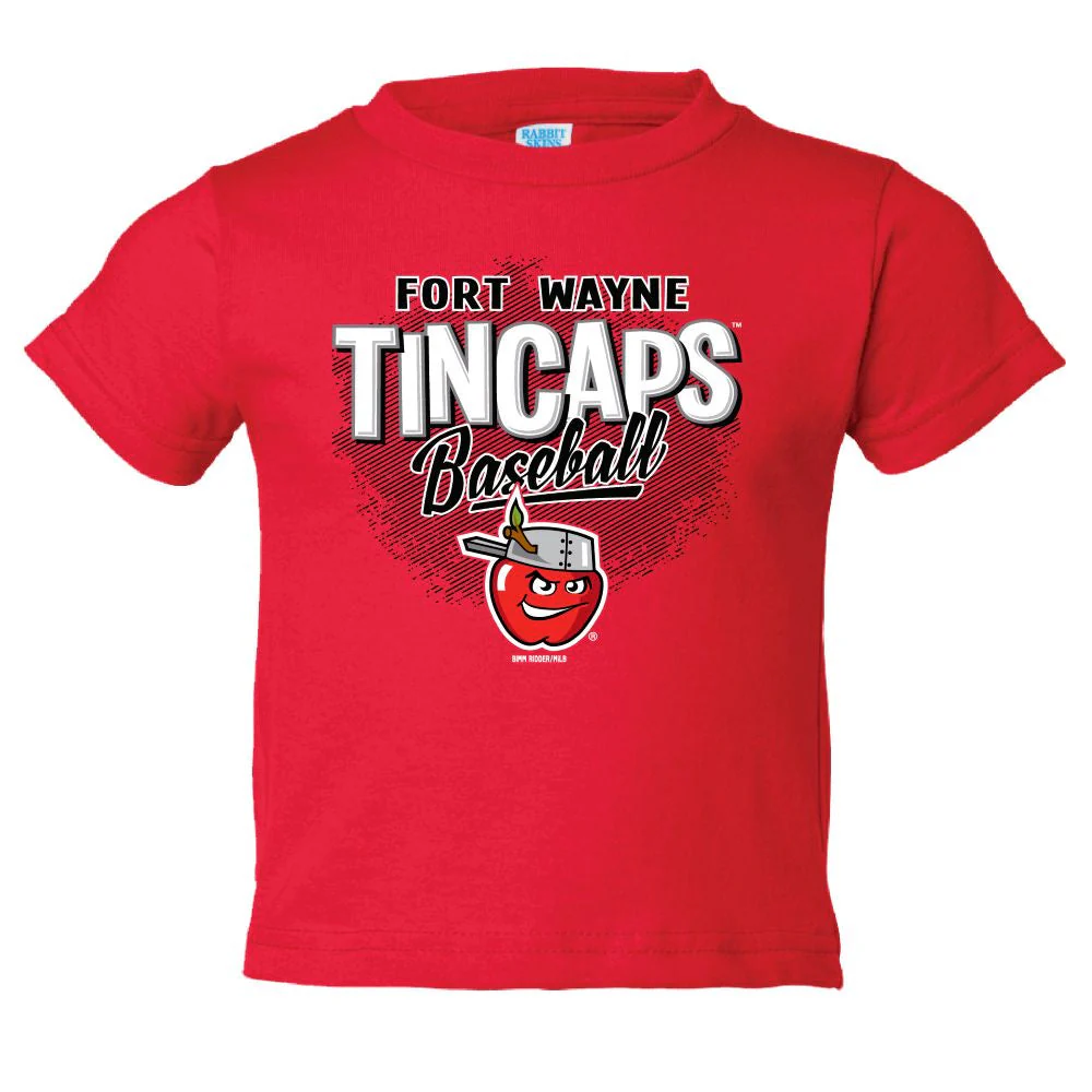 Fort Wayne TinCaps Flipscreen Red Infant Tee