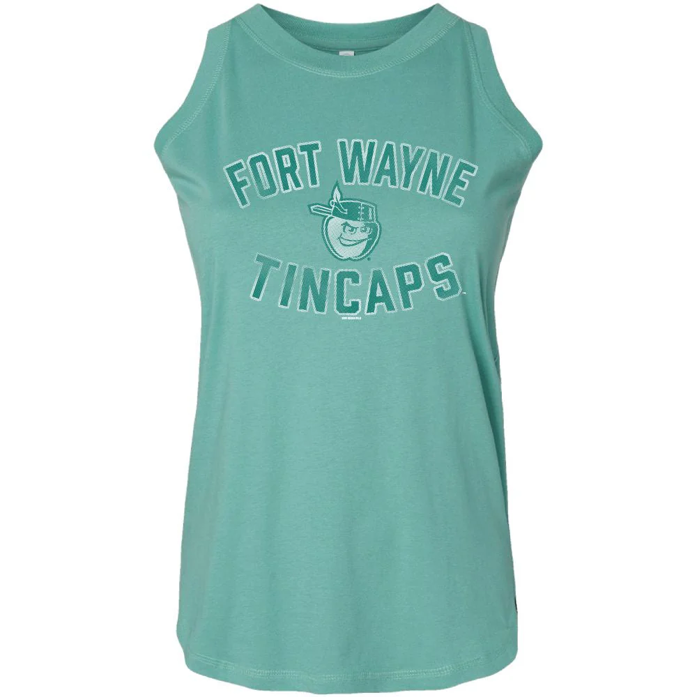 Fort Wayne TinCaps Gooseneck Saltwater Ladies Relaxed Tank
