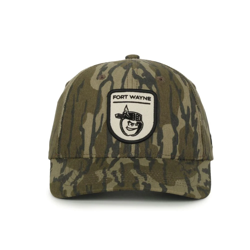 Fort Wayne TinCaps Hunter Mossy Oak Patch Cap - Image 3
