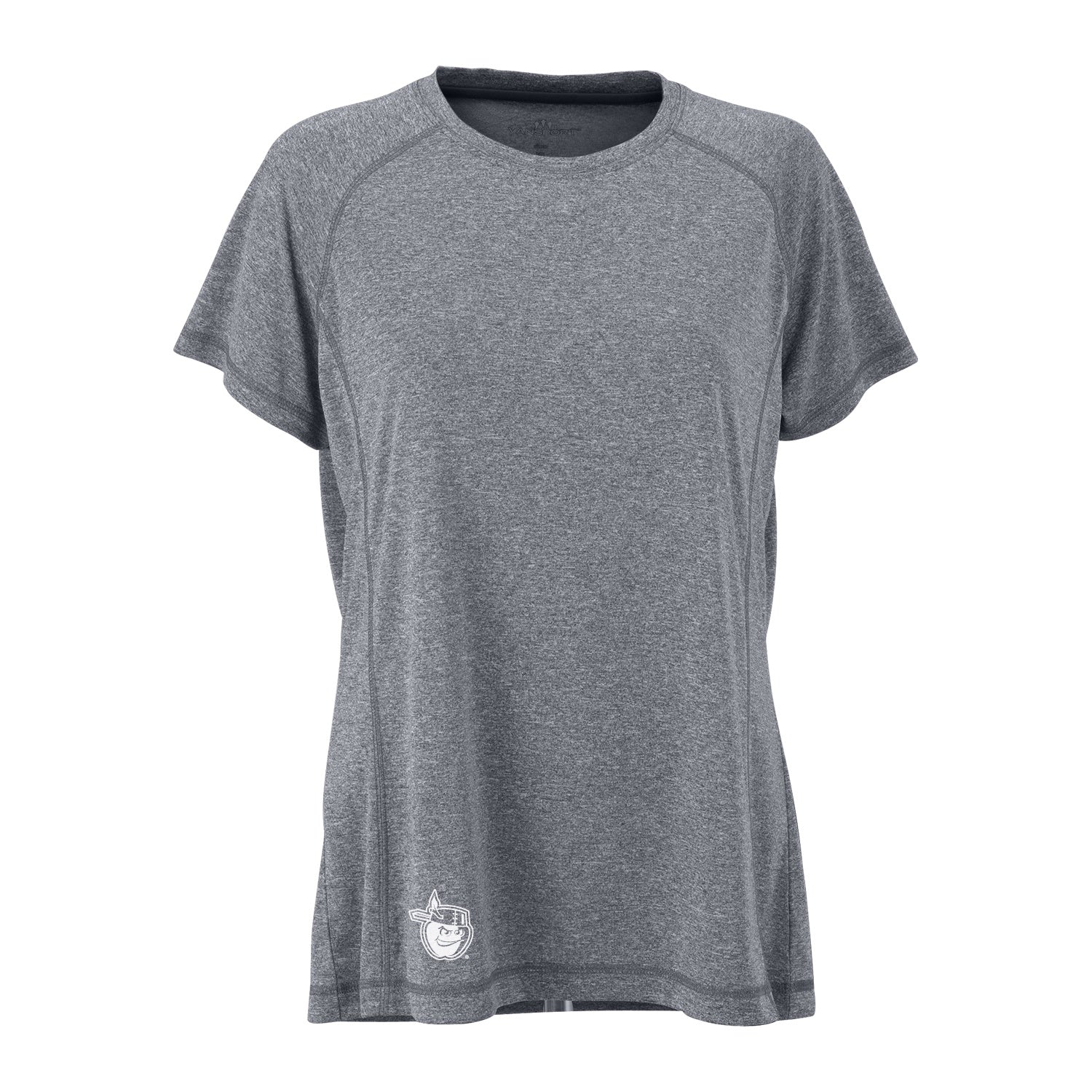 Fort Wayne TinCaps Melange Charcoal Ladies Tech Tee