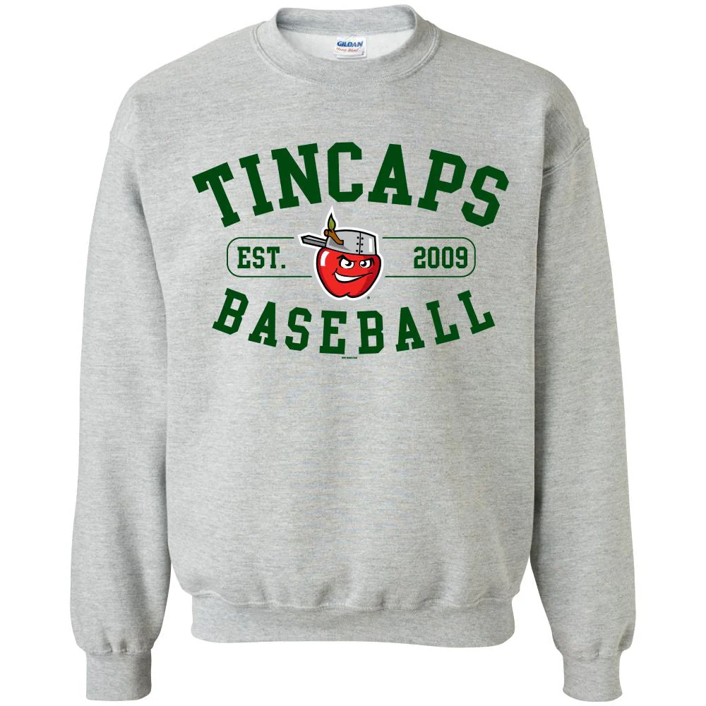 Fort Wayne TinCaps Nunnery Sport Gray Crewneck