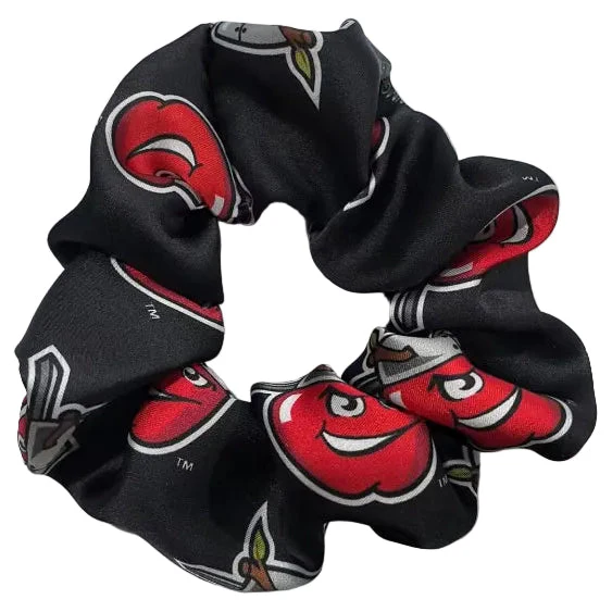 Fort Wayne TinCaps Black Scrunchie