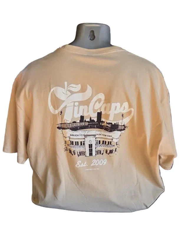 Fort Wayne TinCaps Stadium Cream Tee - Image 2