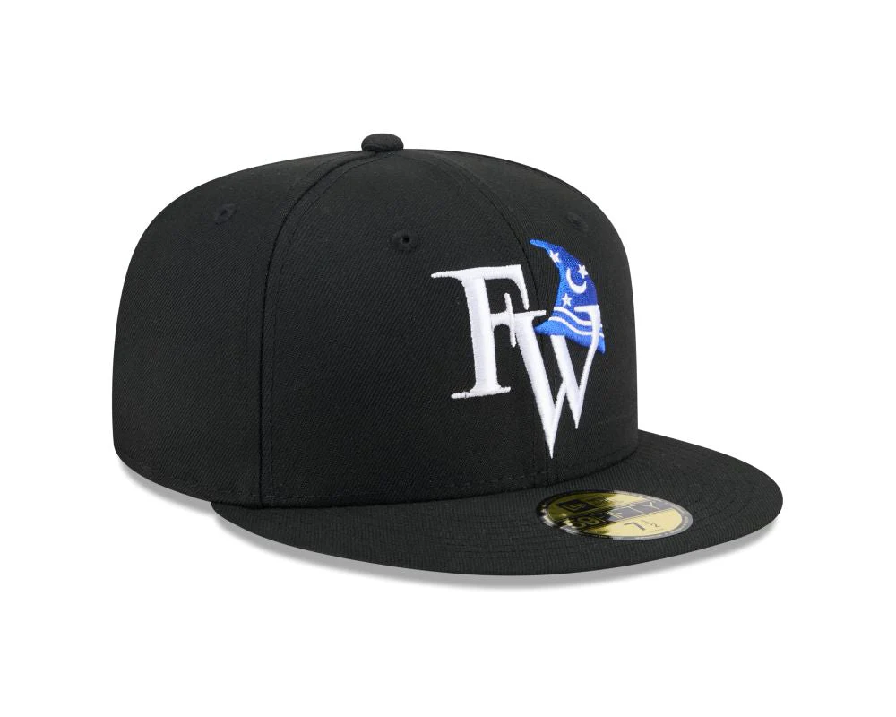 Fort Wayne Wizards 2025 On-Field: 59FIFTY Black Cap - Image 3