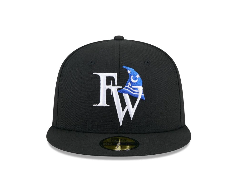 Fort Wayne Wizards 2025 On-Field: 59FIFTY Black Cap - Image 4