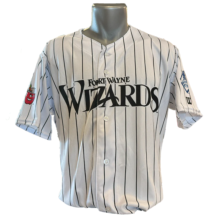 Fort Wayne Wizards Throwback Replica Pinstripe Jersey
