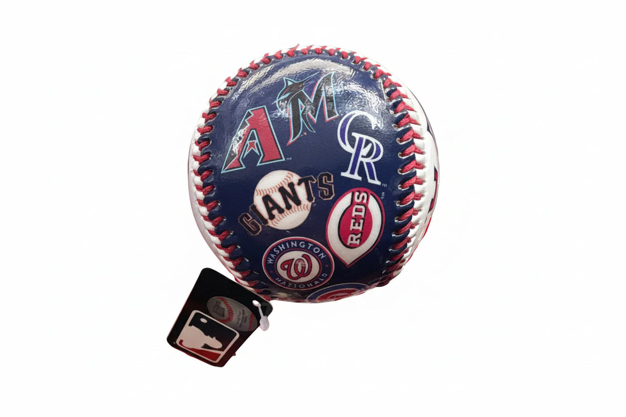 Franklin MLB All Team Logo Baseball - Image 3