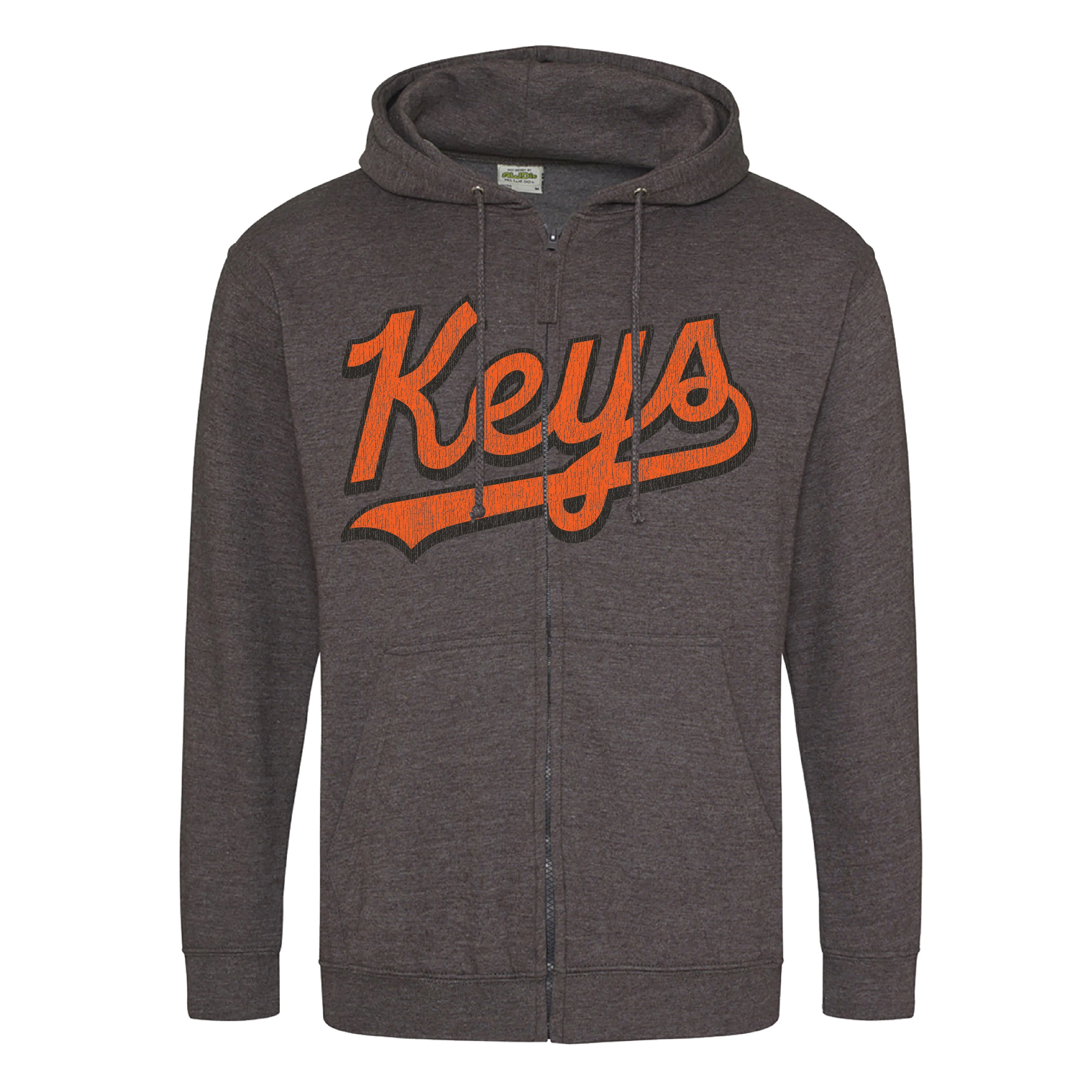 Frederick Keys ADULT Full Zip Script CHARCOAL