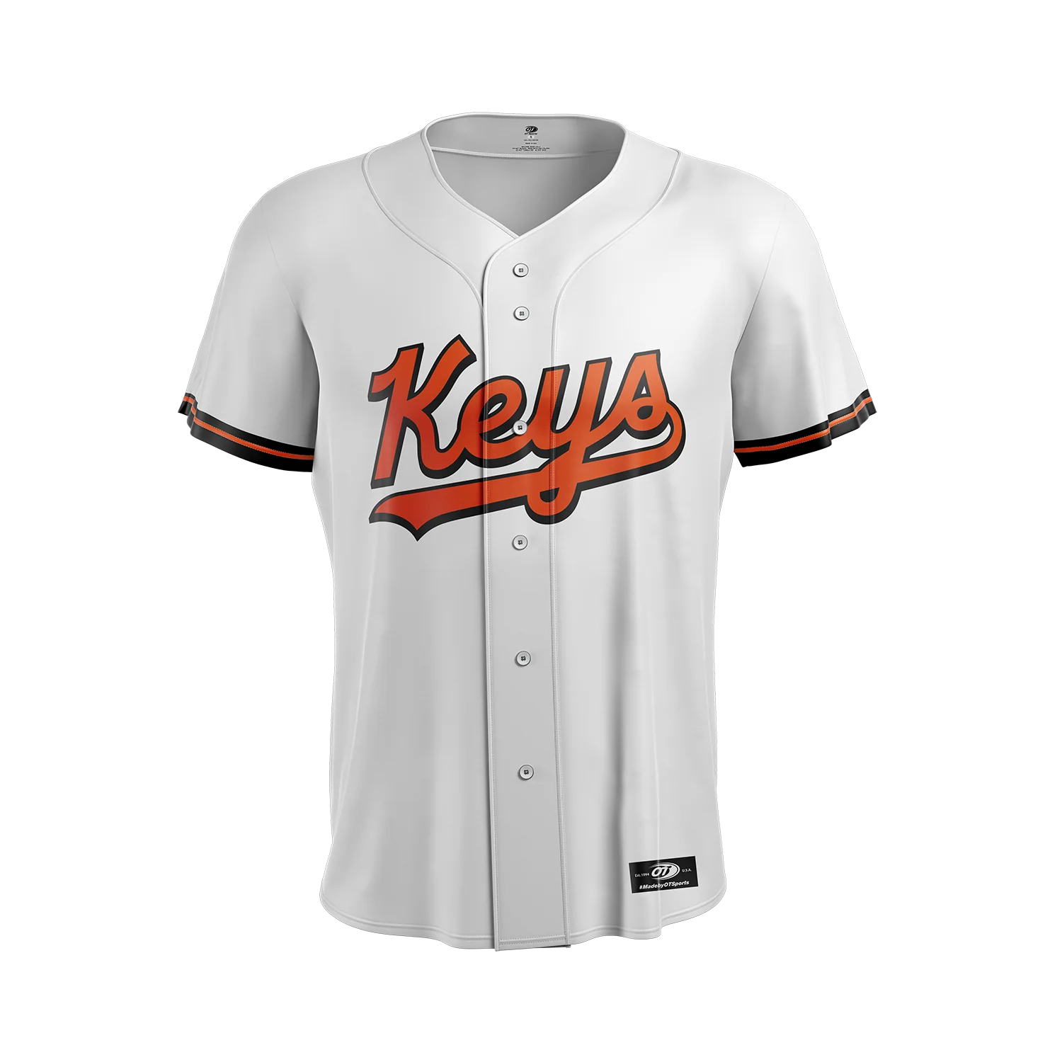 Frederick Keys ADULT Home Jersey WHITE