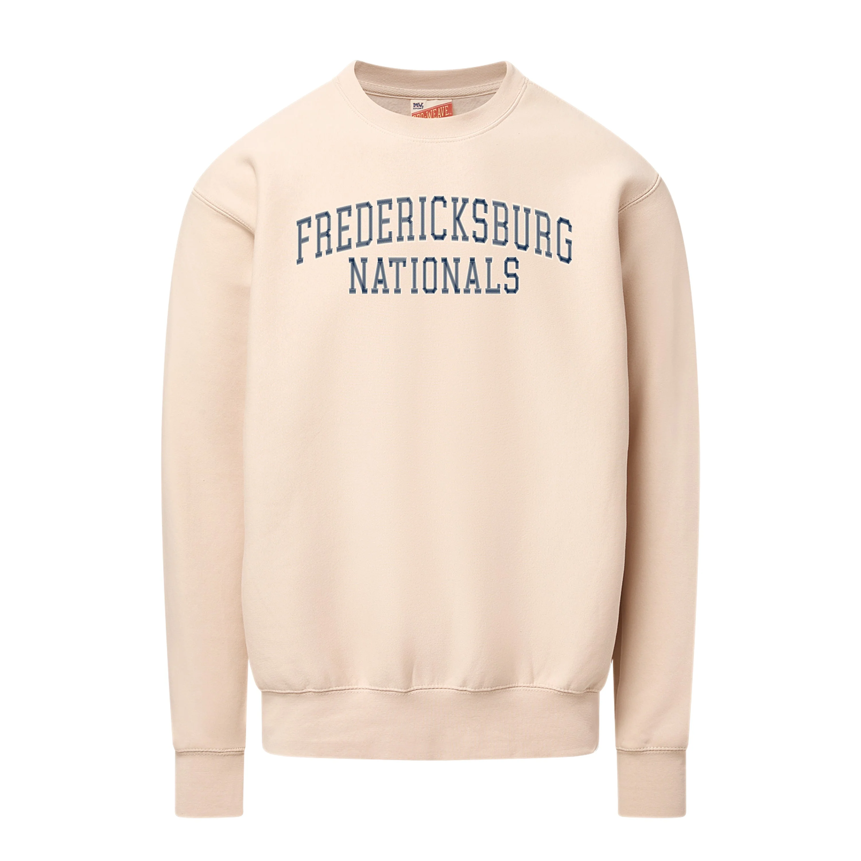 Almond Stitched Crewneck