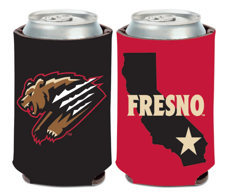 Fresno Grizzlies 12oz California Can Cooler