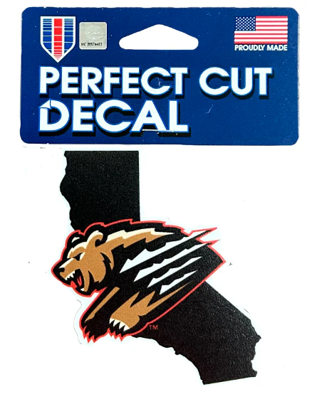 Fresno Grizzlies California Decal