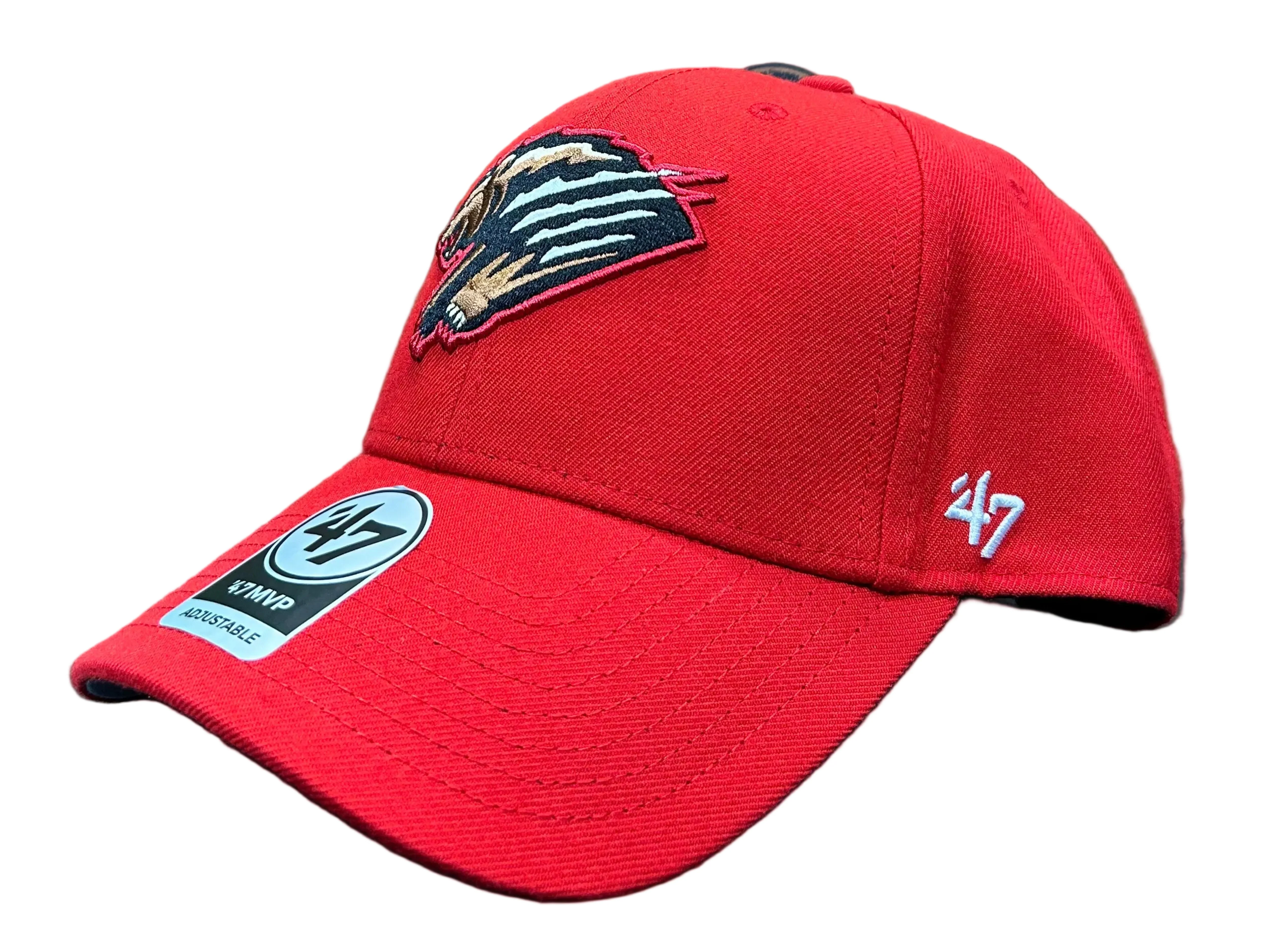 Fresno Grizzlies Red Primary MVP Home Adj