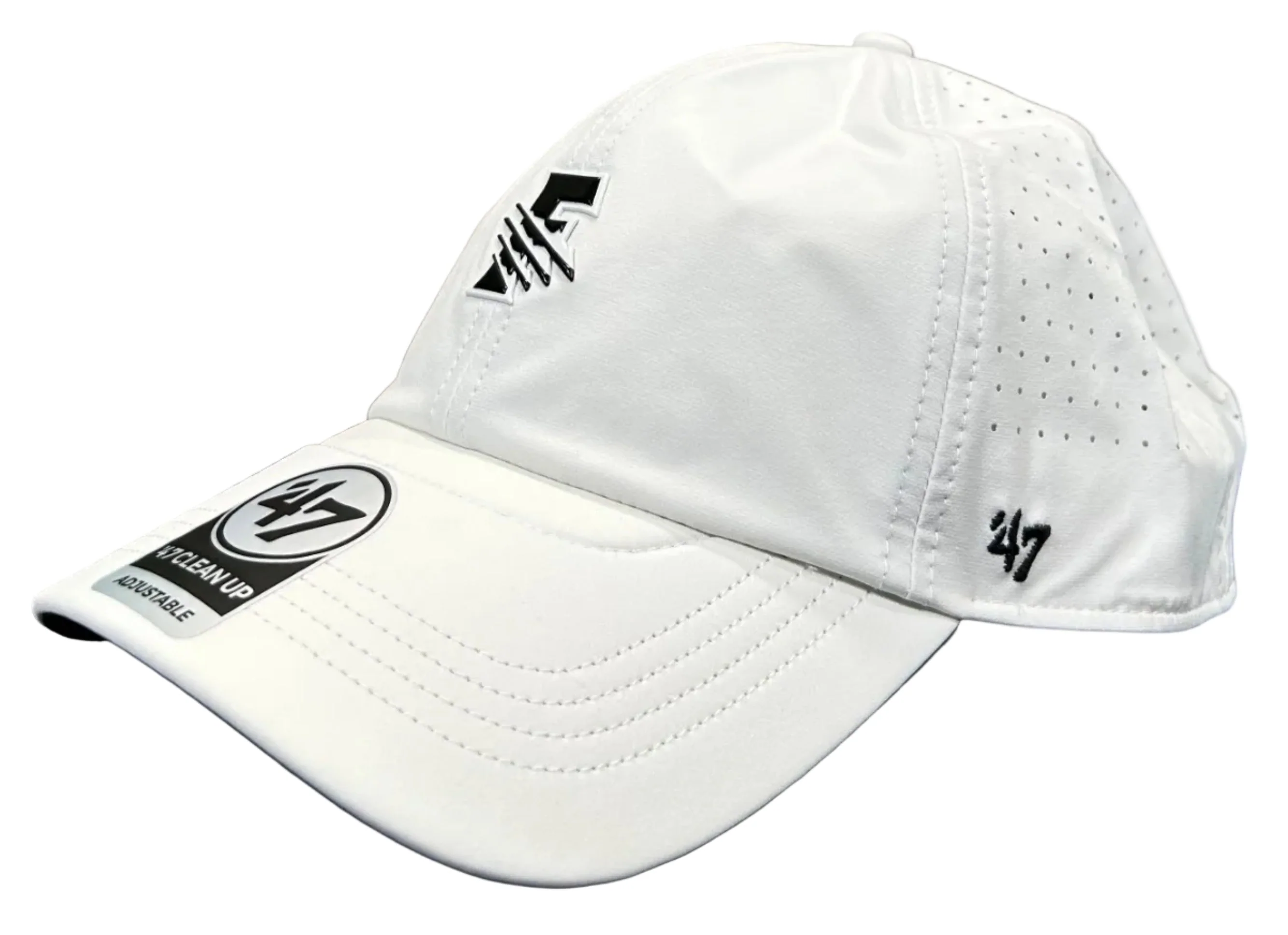 Fresno Grizzlies White Cycle F-Slash Clean Up