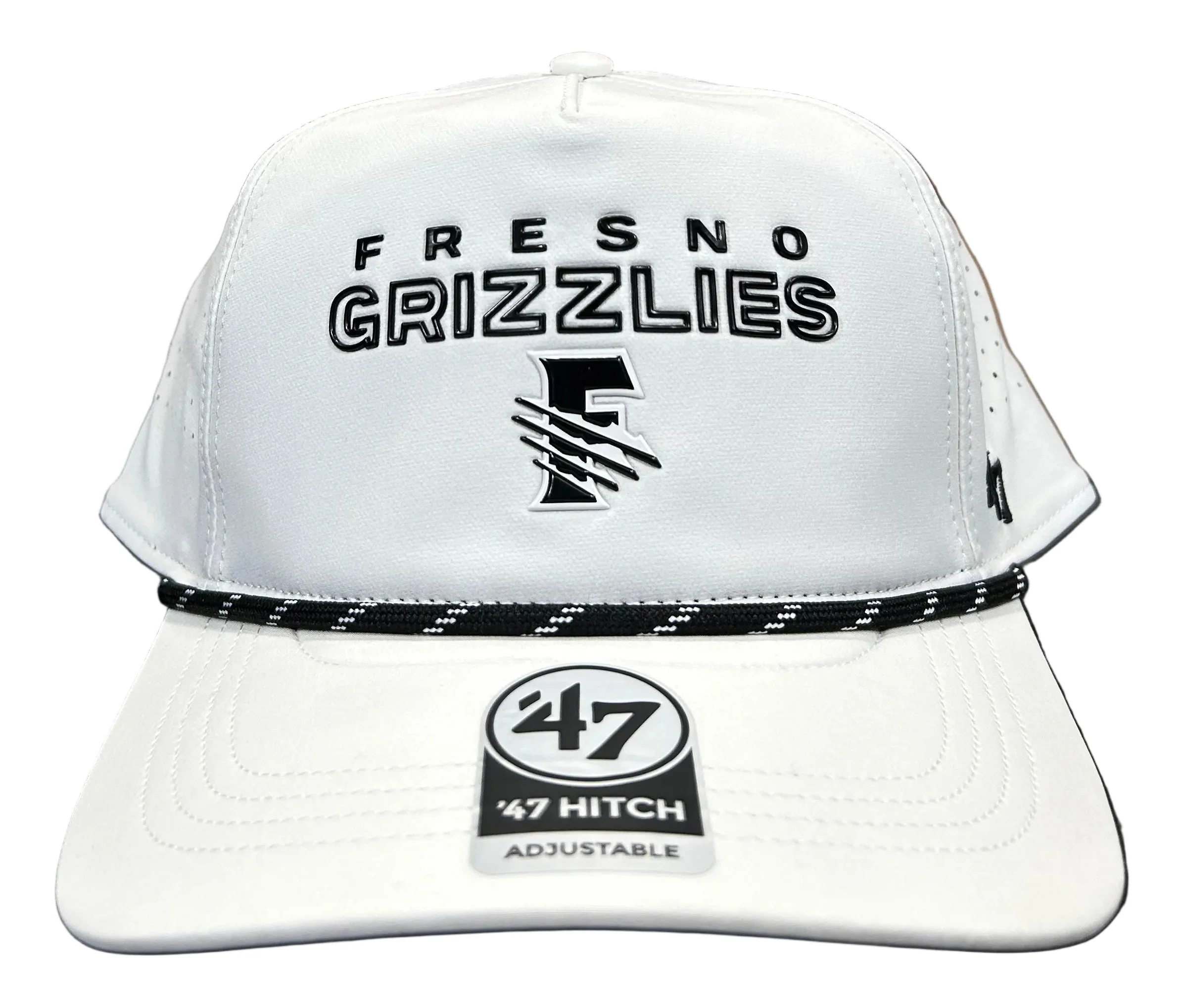 Fresno Grizzlies White Vault Hitch Adj - Image 2