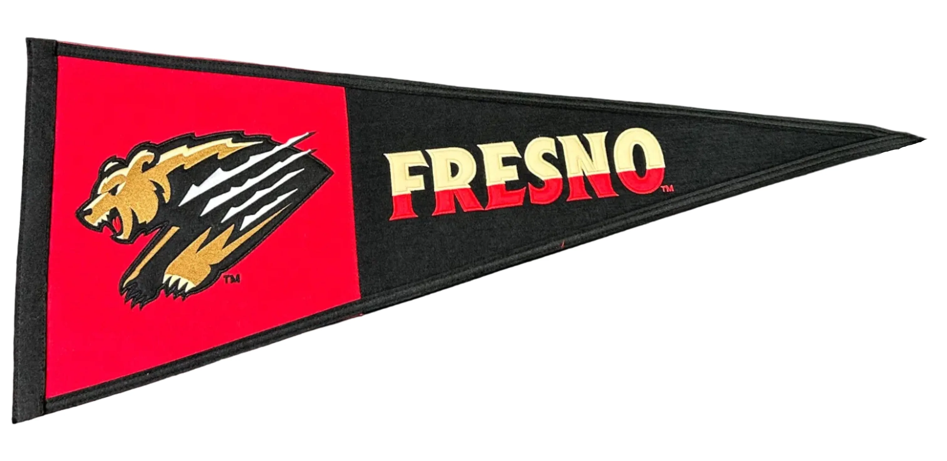 Fresno Grizzlies Wool Pennant