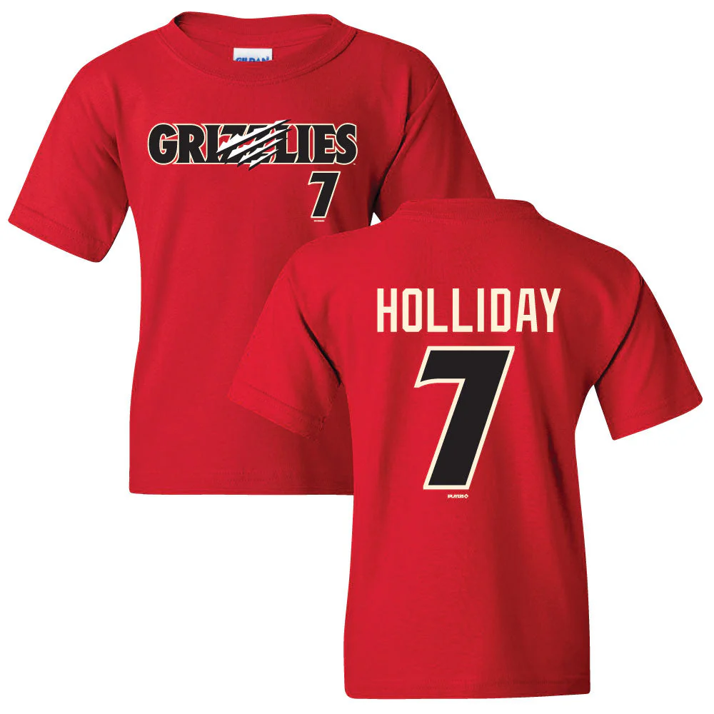 Fresno Grizzlies Youth Ethan Holliday Player Tee