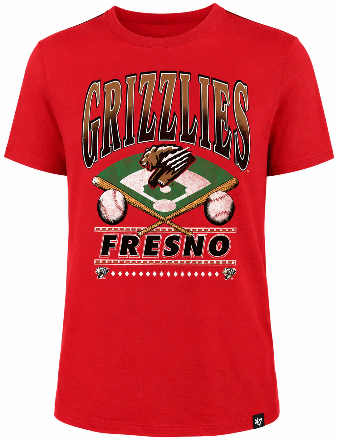 Fresno Grizzlies Youth Straight Shot Franklin Tee