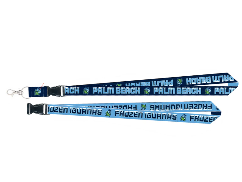 Frozen Iguanas Lanyard