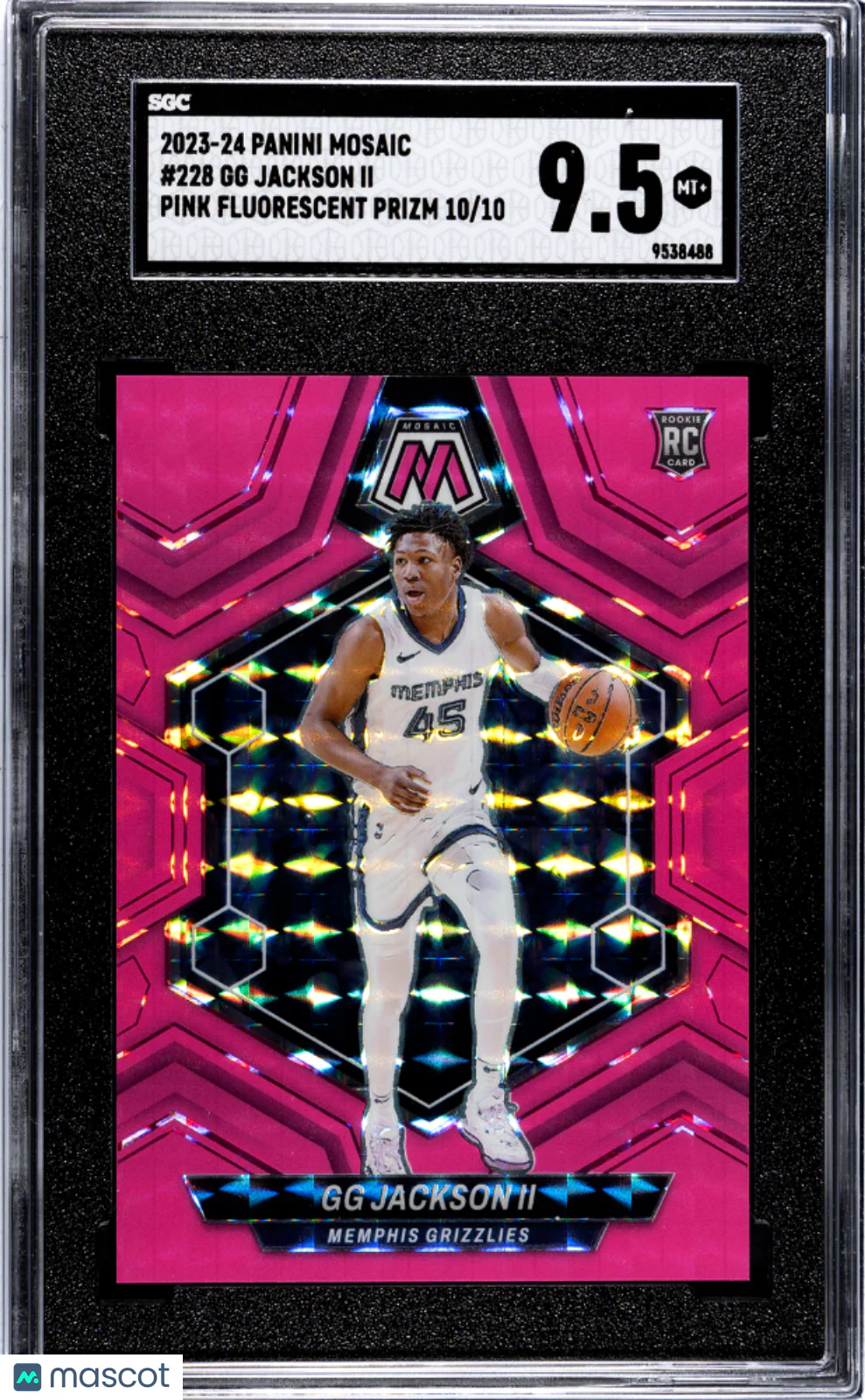 GG Jackson II 2023 Panini Mosaic #228 Pink Fluore