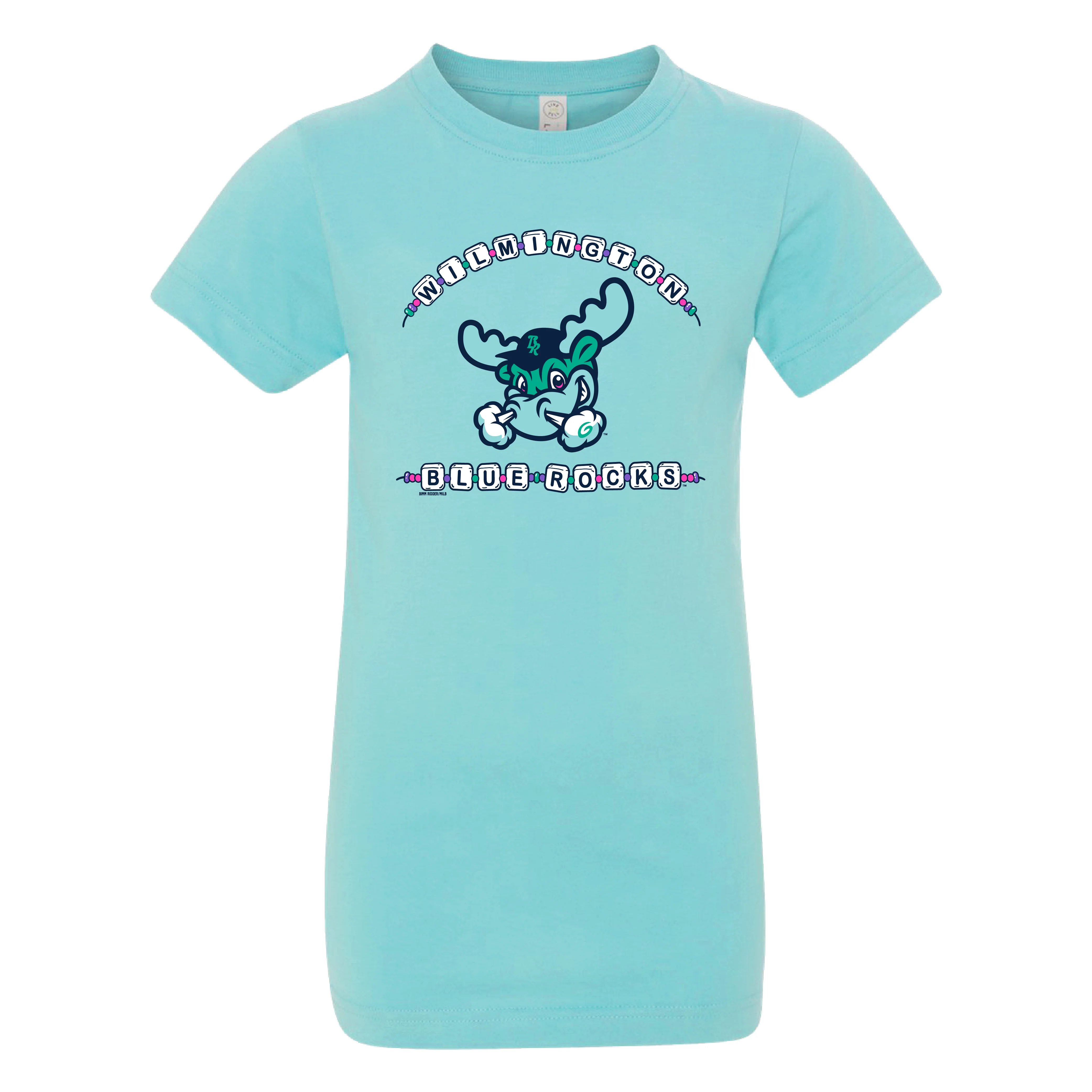 Girls Light Green WBR Tee