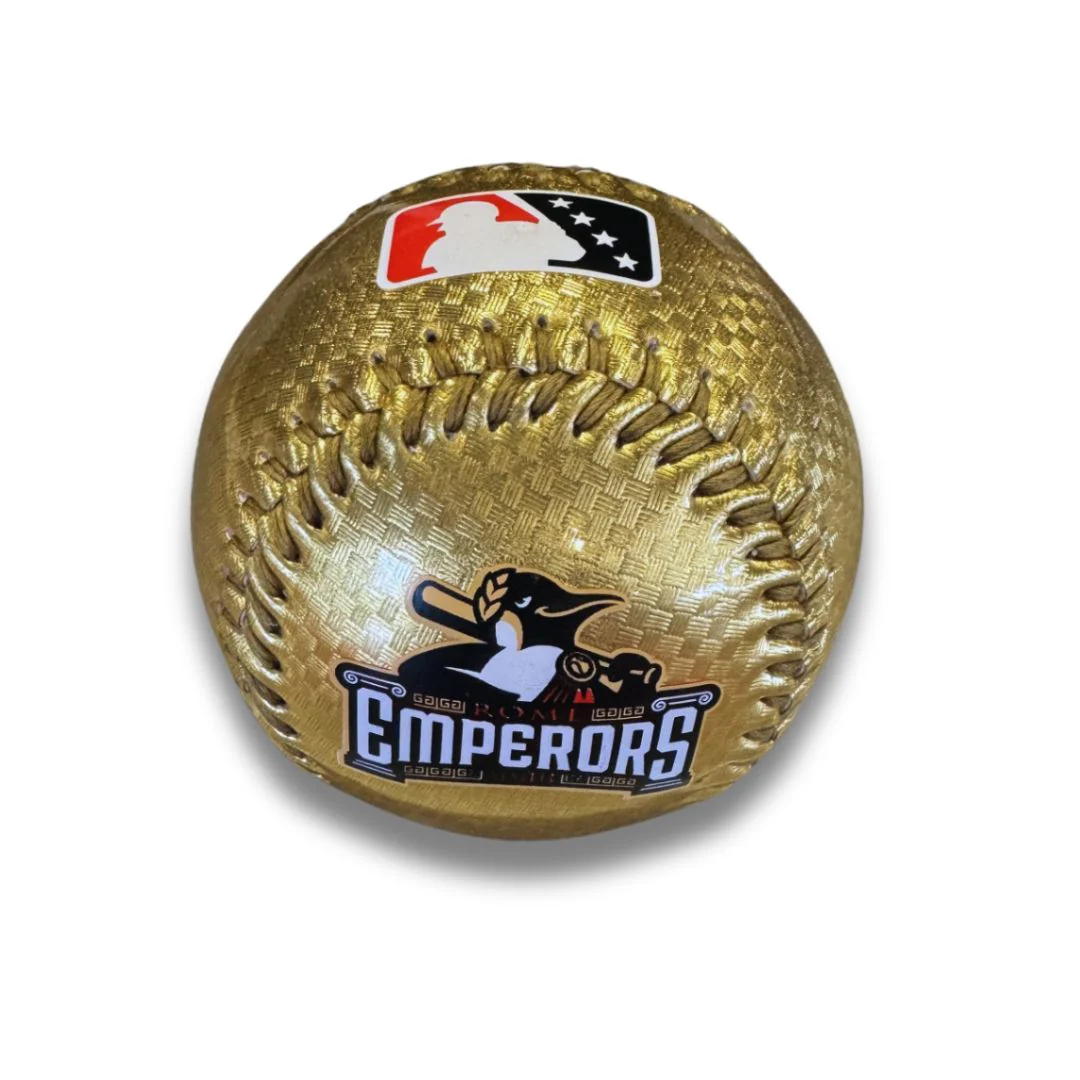 Rome Emperors Gold Baseball