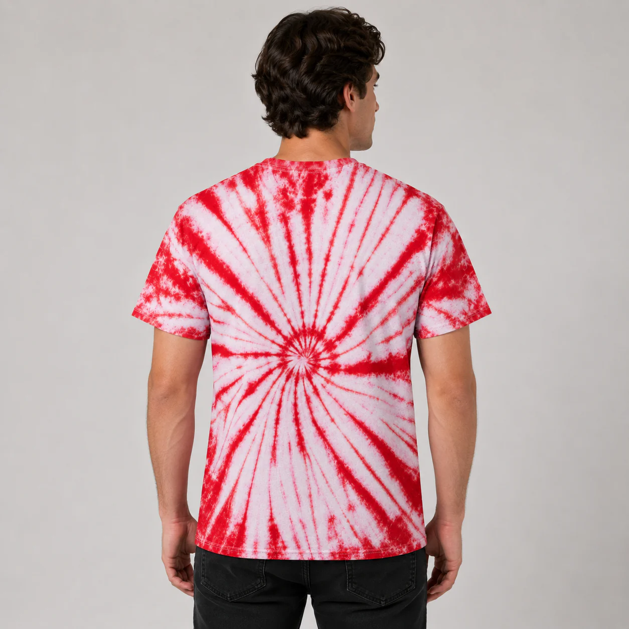 Grateful Red Wings Tie Dye Tee - Image 4