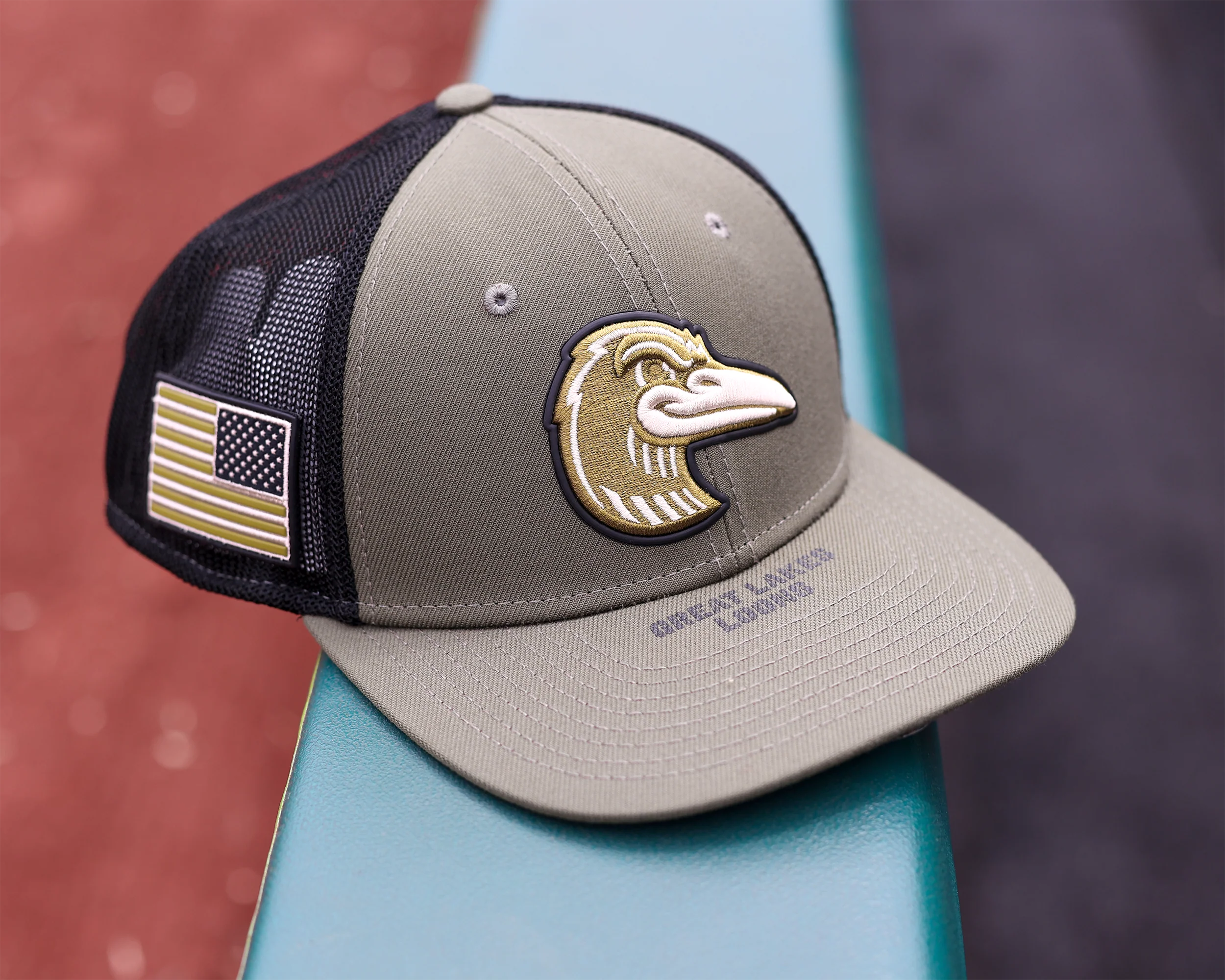 Great Lakes Loons 2026 New Era Armed Forces 39THIRTY M-CROWN Flex-fit Cap - Image 6