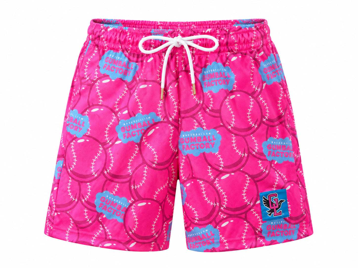 Great Lakes Loons Baseballism Gumball Shorts - Youth