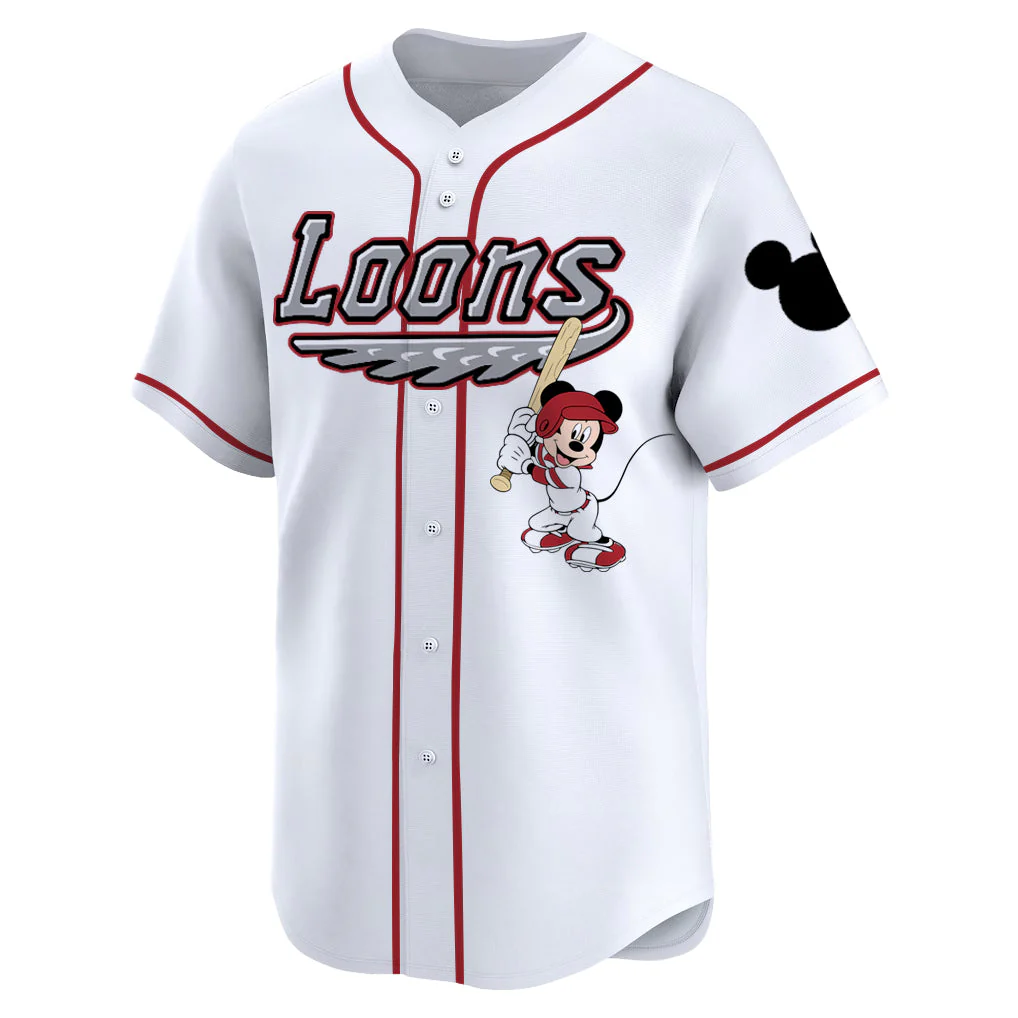 Great Lakes Loons OT Sports Mickey Mouse Replica Jersey - Youth