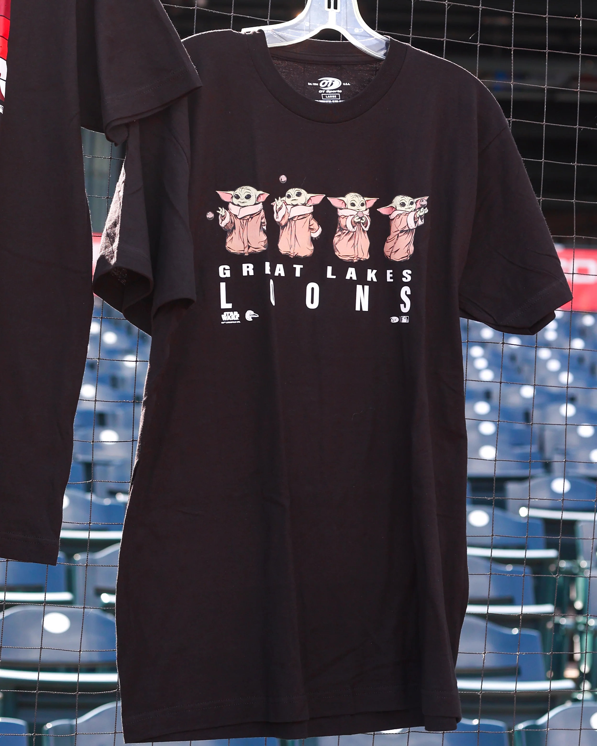 Great Lakes Loons Star Wars Grogu T-shirt