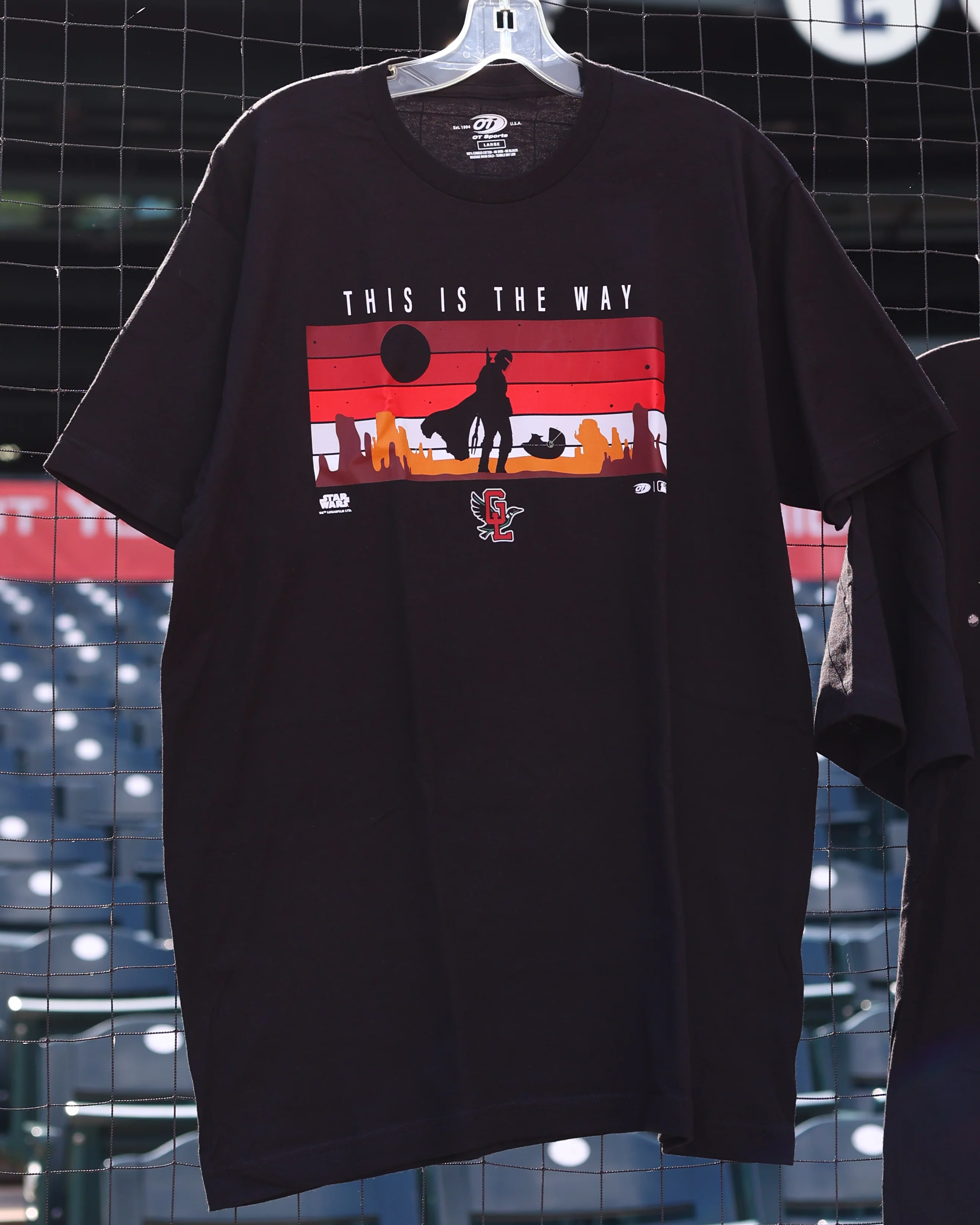 Great Lakes Loons Star Wars Mandalorian T-shirt