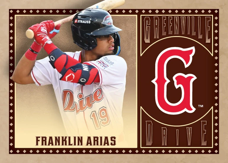 Greenville Drive 2025 Team Baseball Card Set - Image 4