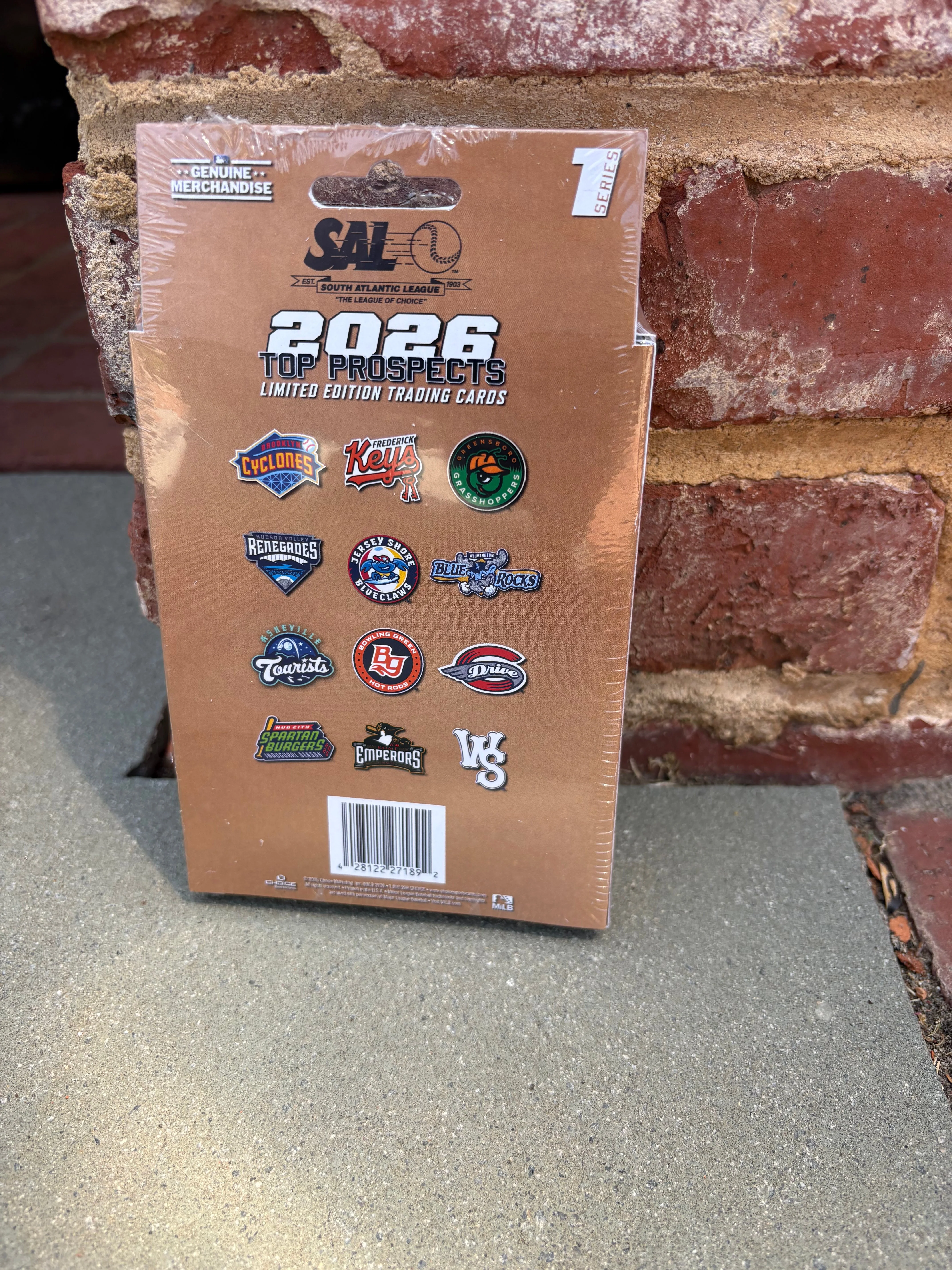 Greenville Drive 2026 SAL Top Prospect Baseball Card Set - Image 2