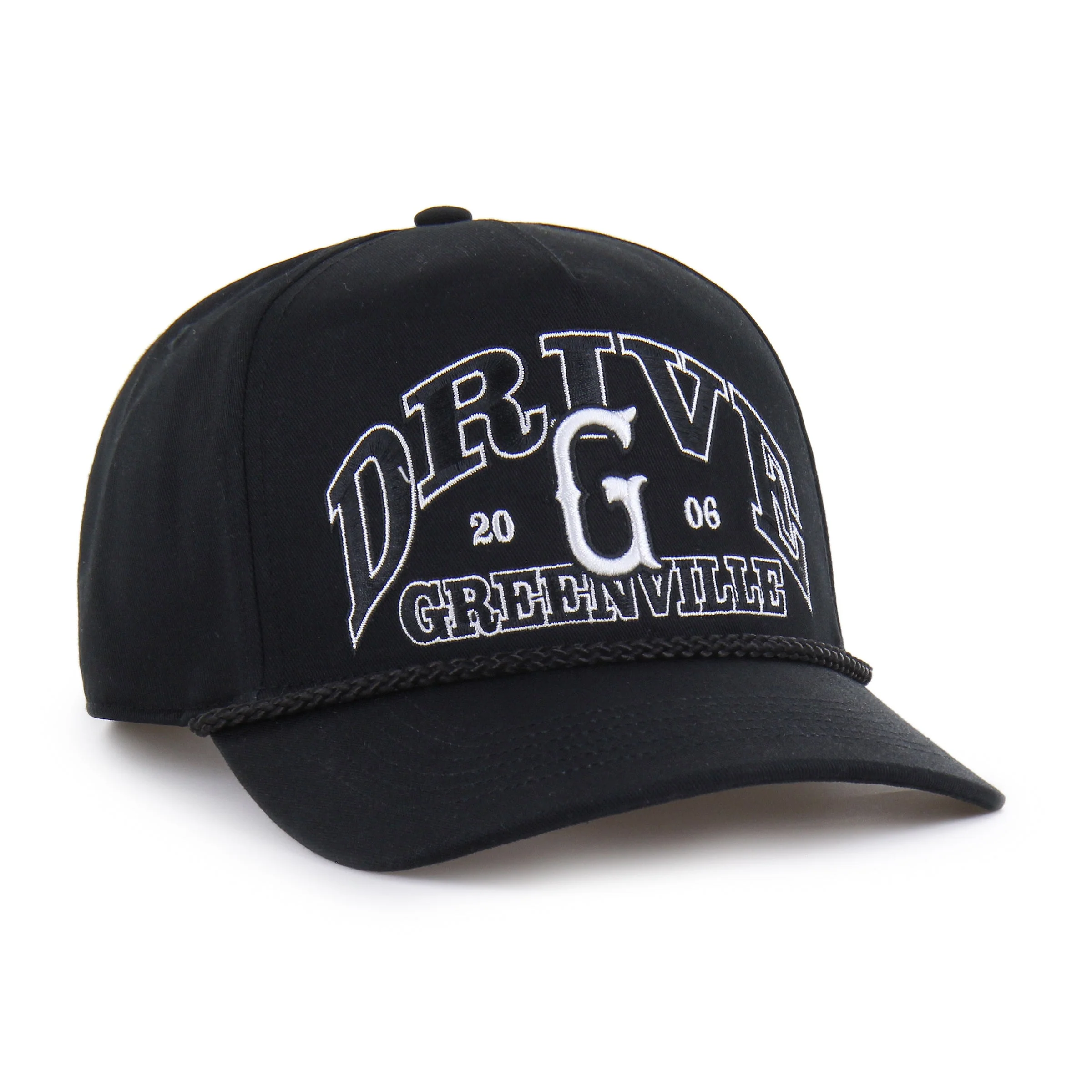 Greenville Drive 47 Brand Black Breakwood Hitch Hat - Image 2