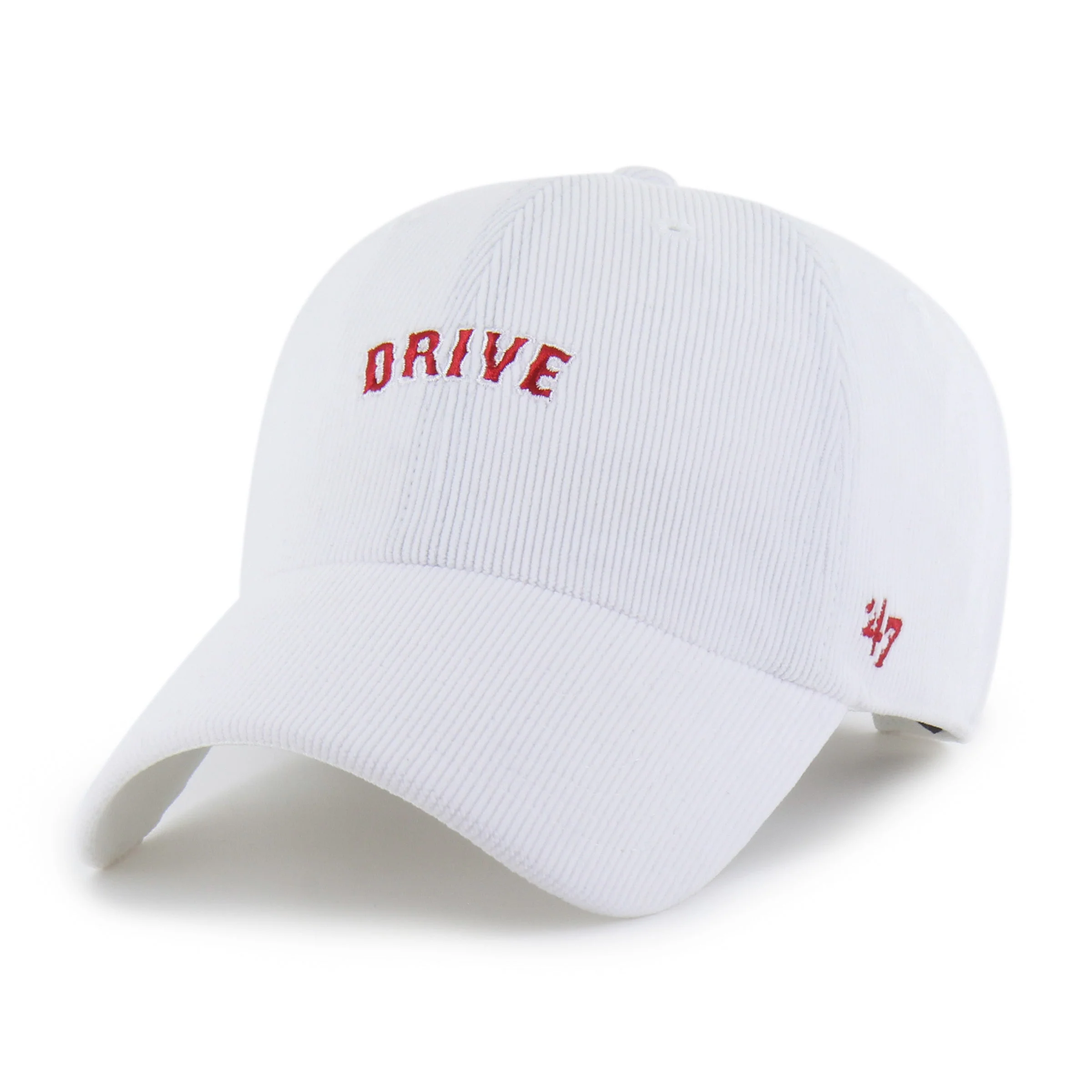 Greenville Drive 47 Brand White Mini Script Cord Clean Up Hat