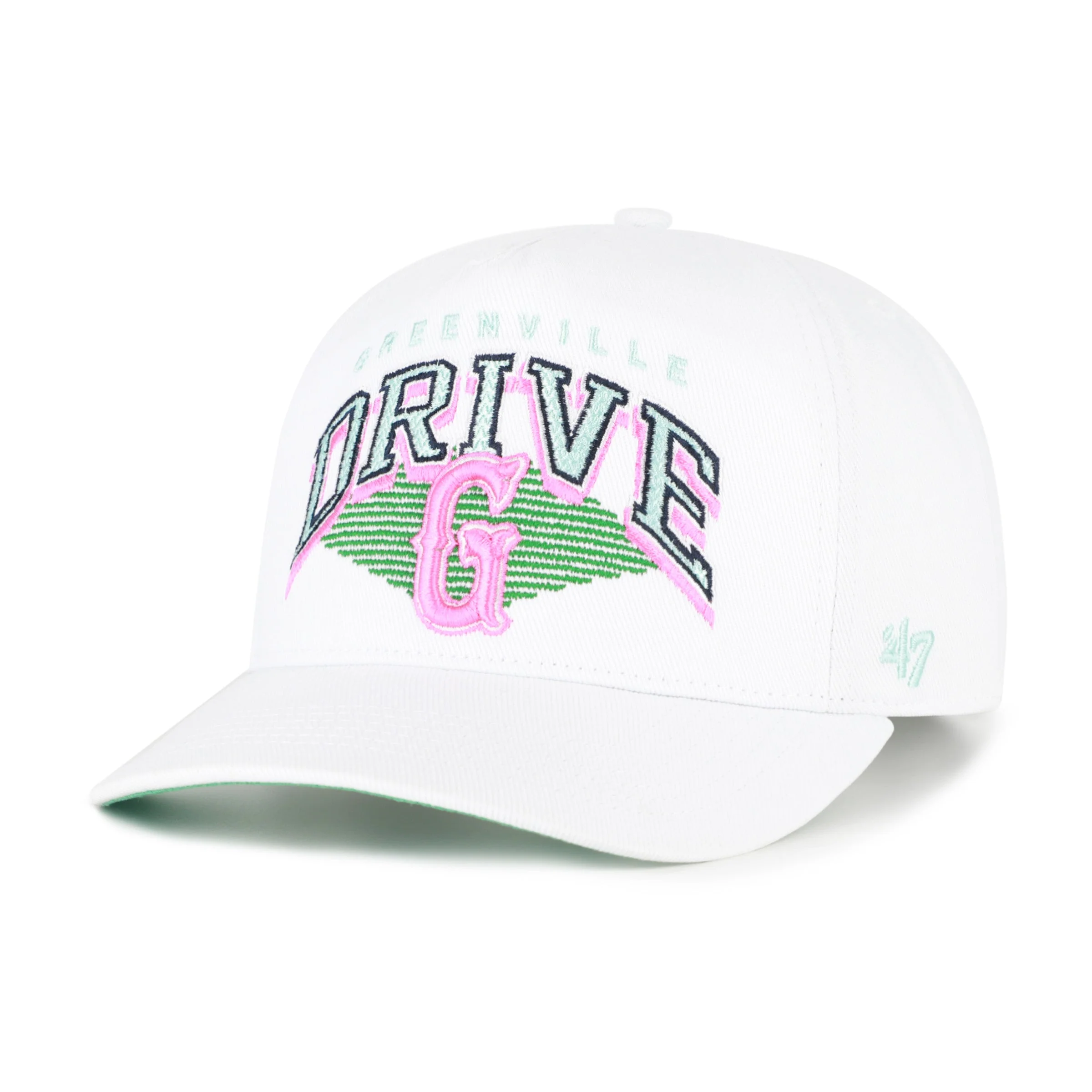 Greenville Drive 47 Brand Women's White Pomona Hitch Hat